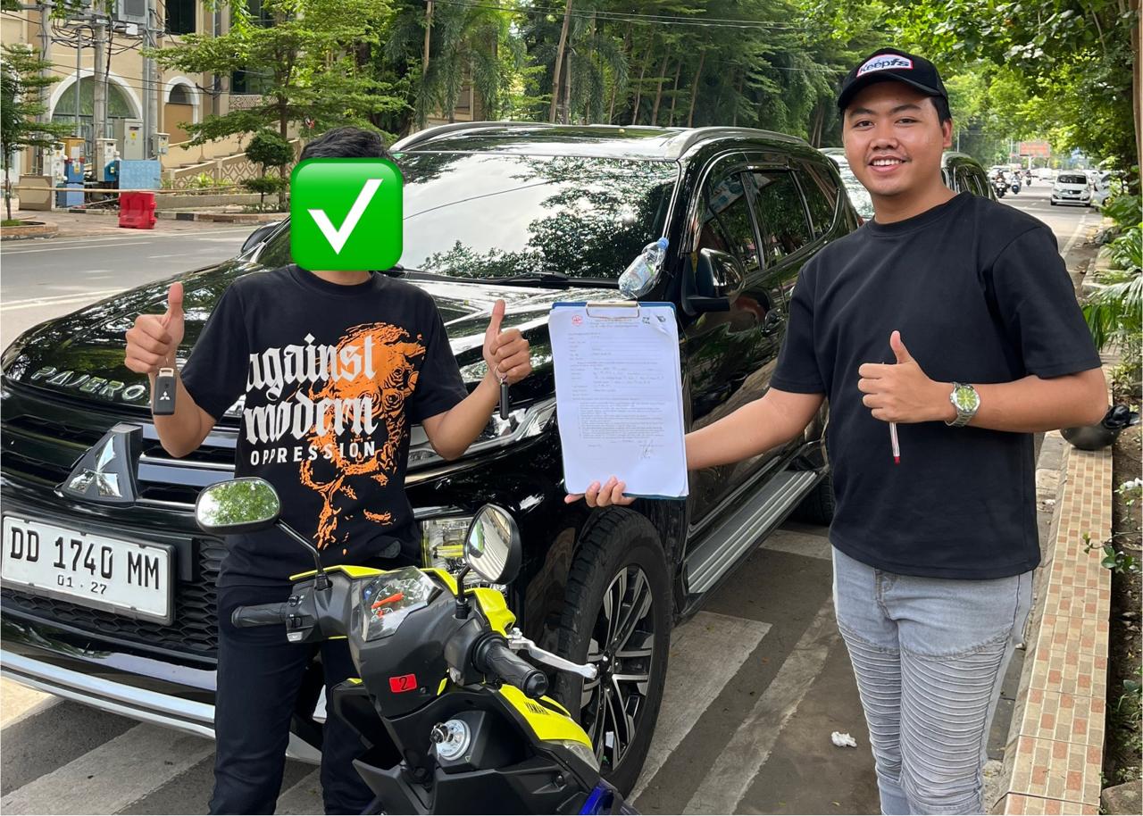 Pelanggan Arya dengan Mitsubishi Pajero